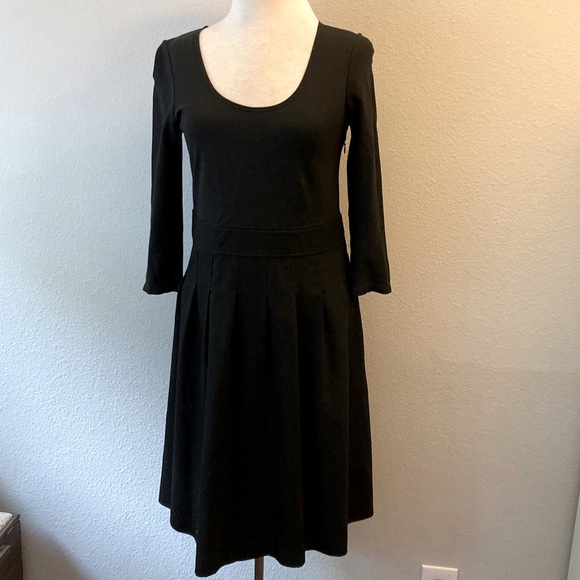 Theory Black Wool Blend Dress 12 - Picture 1 of 11